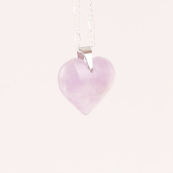 Pendentif coeur Améthyste