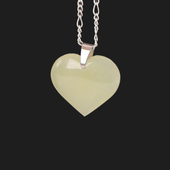 Pendentif coeur Pierre de Lune