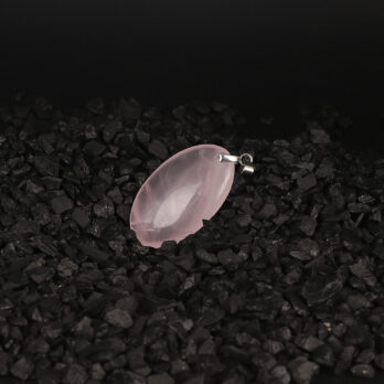 Pendentif ovale Quartz Rose 6 ygJyvgjyReCnevgj699ErtHwfoivopluXcz6qWfl7mA