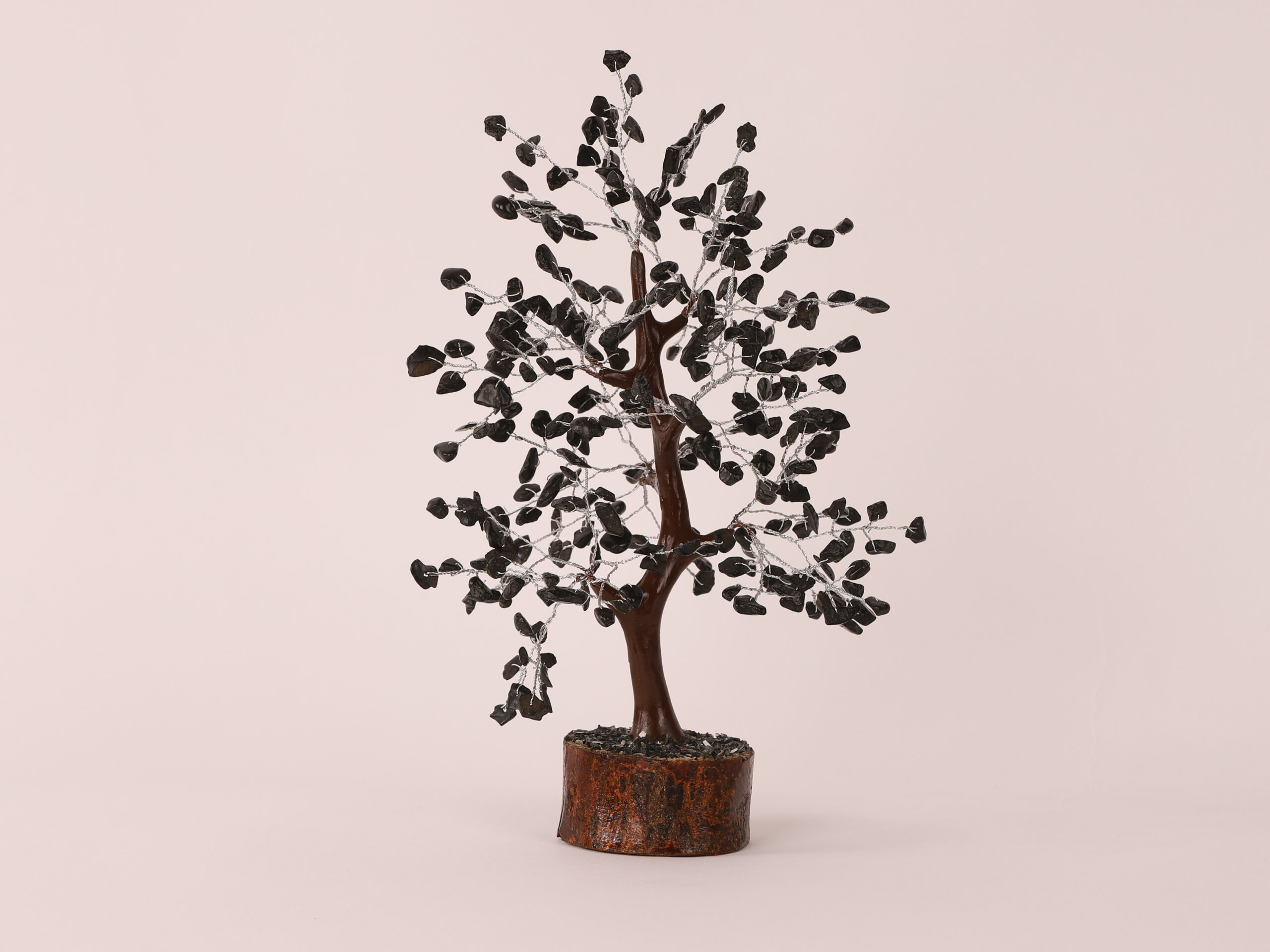 Arbre du Bonheur Obsidienne Noire 25 cm