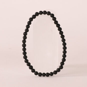 Bracelet Shungite 'A' perles 4mm