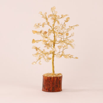 Arbre du bonheur Citrine 19cm