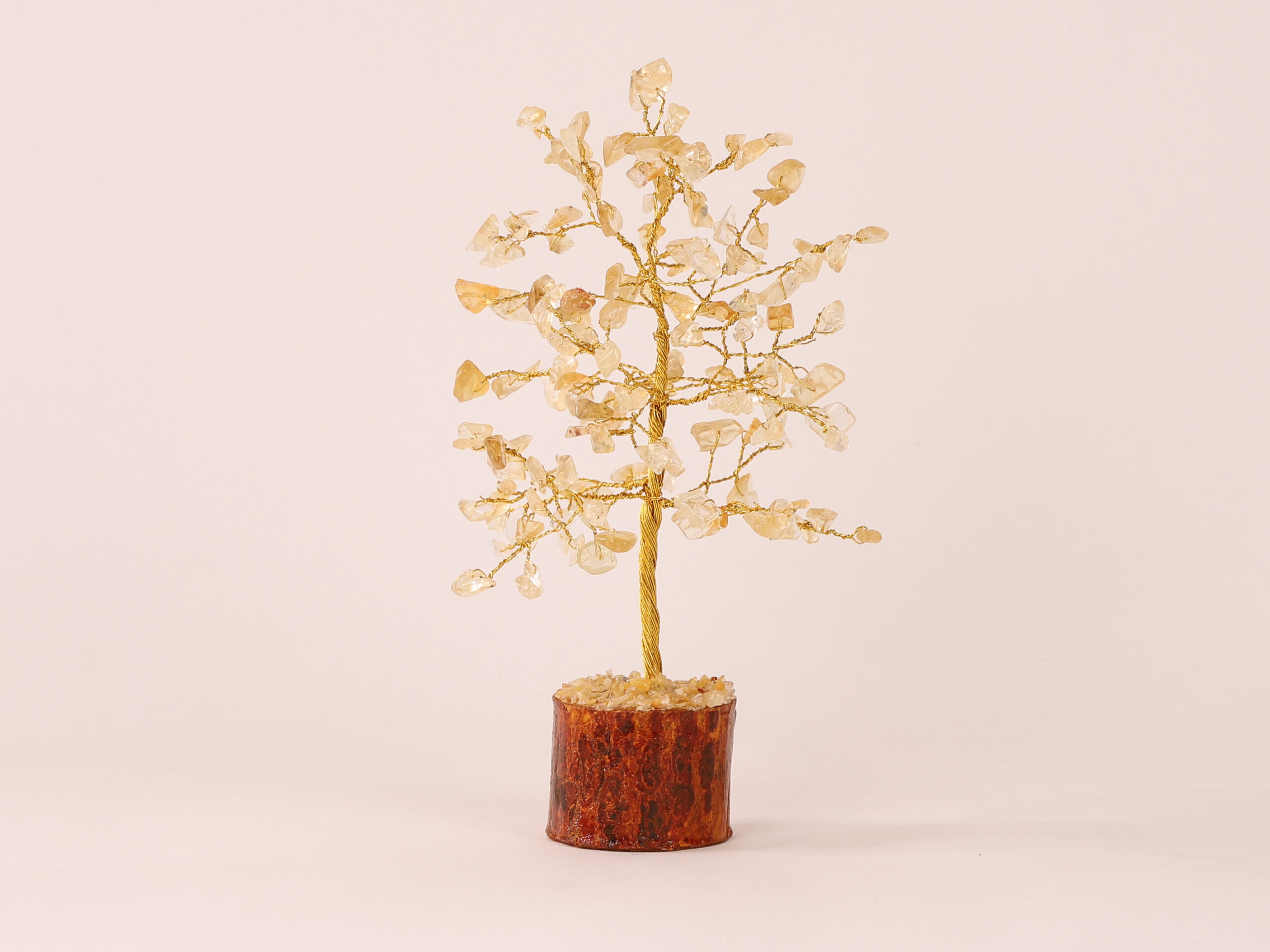 Arbre du bonheur Citrine 19cm