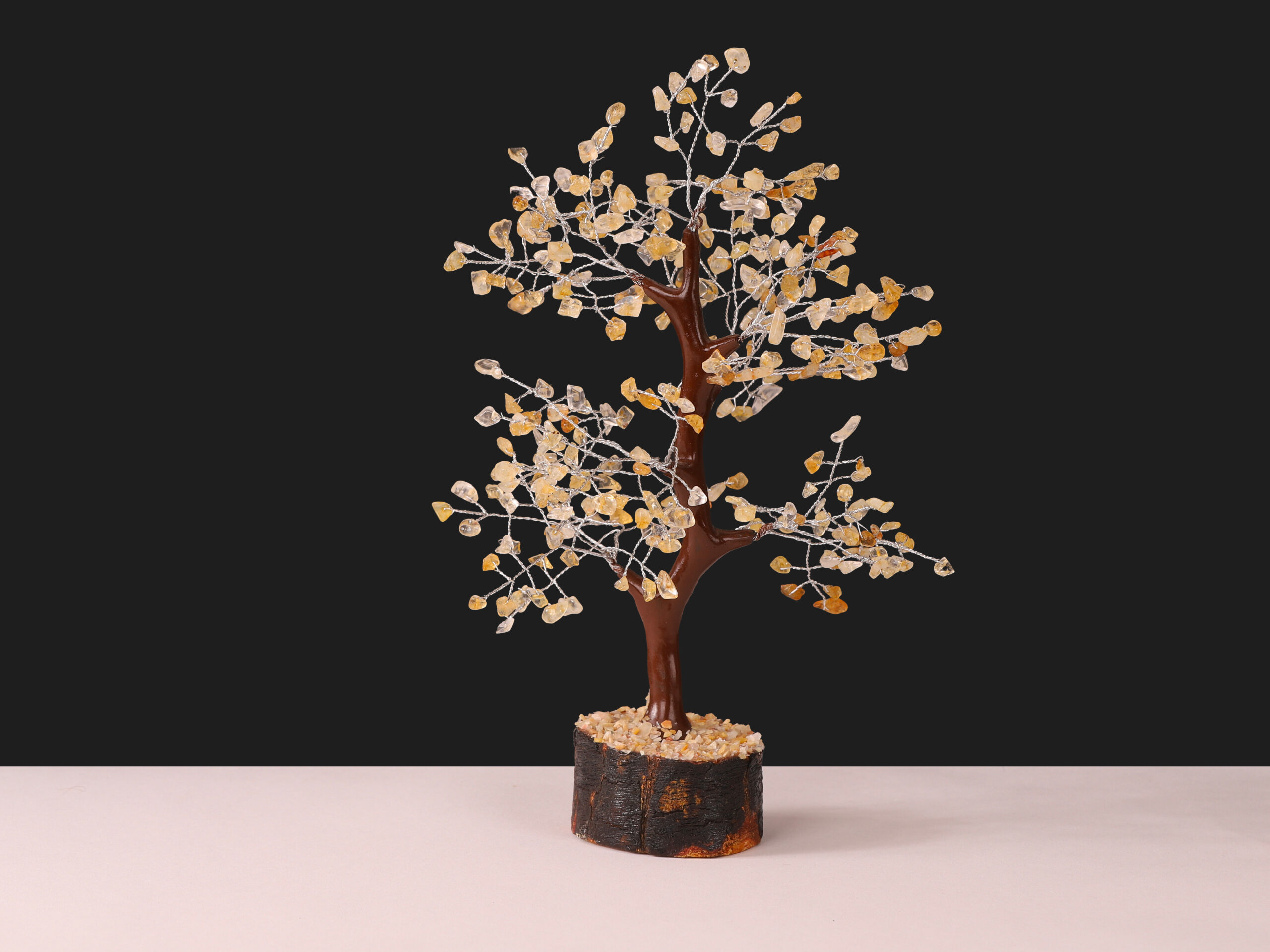 Arbre du Bonheur Citrine 25 cm