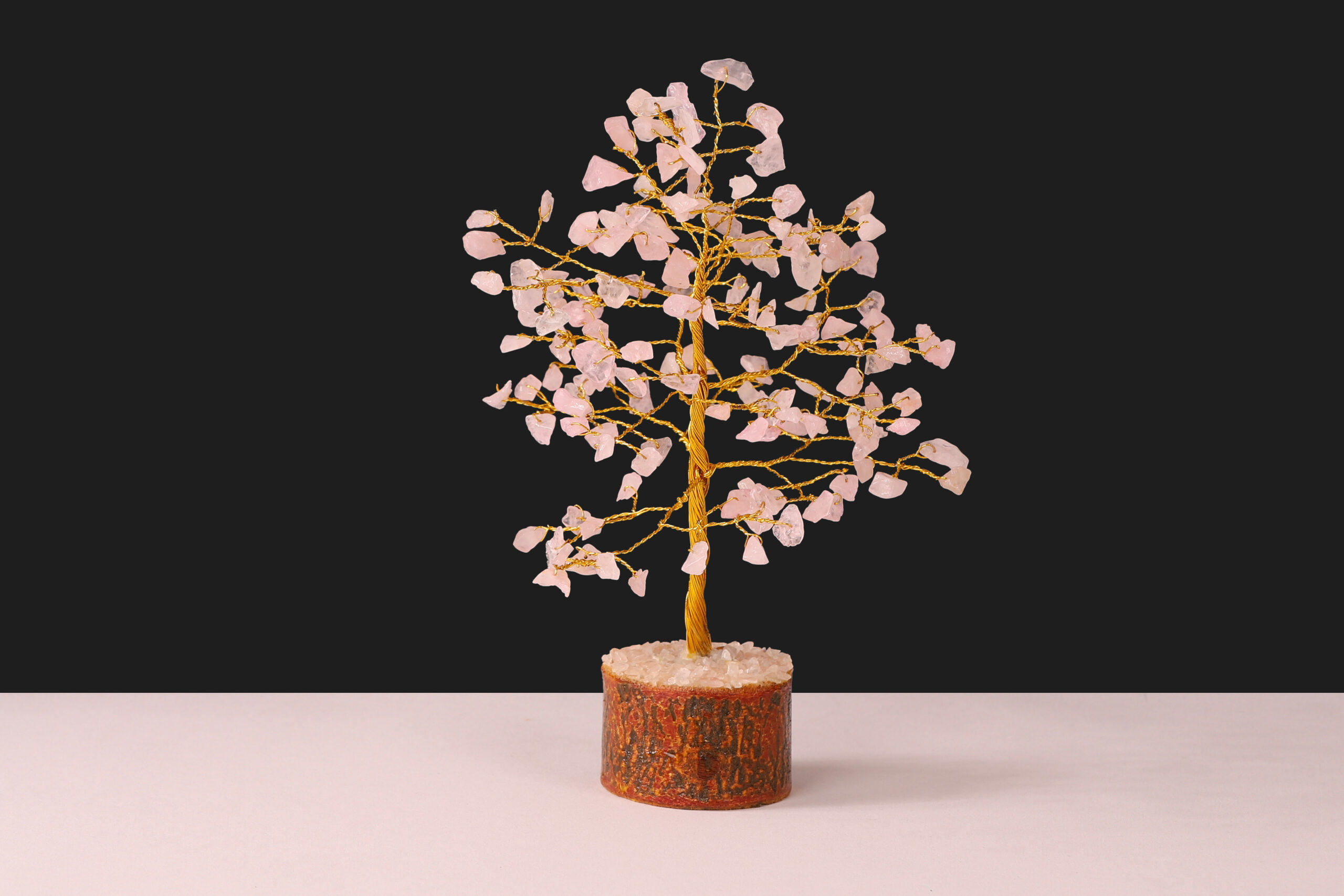 Arbre du Bonheur Quartz Rose 19 cm 1 Arbre du Bonheur Quartz Rose 19 cm