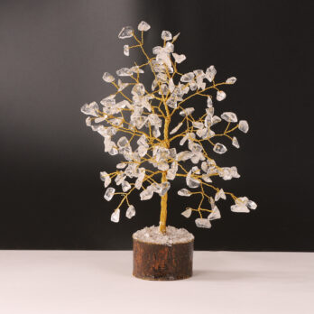 Arbre du bonheur Cristal de Roche 19cm