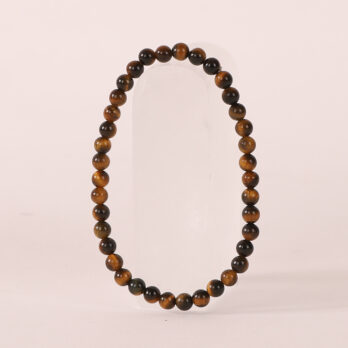 Bracelet Œil du Tigre 'A' perles 4mm