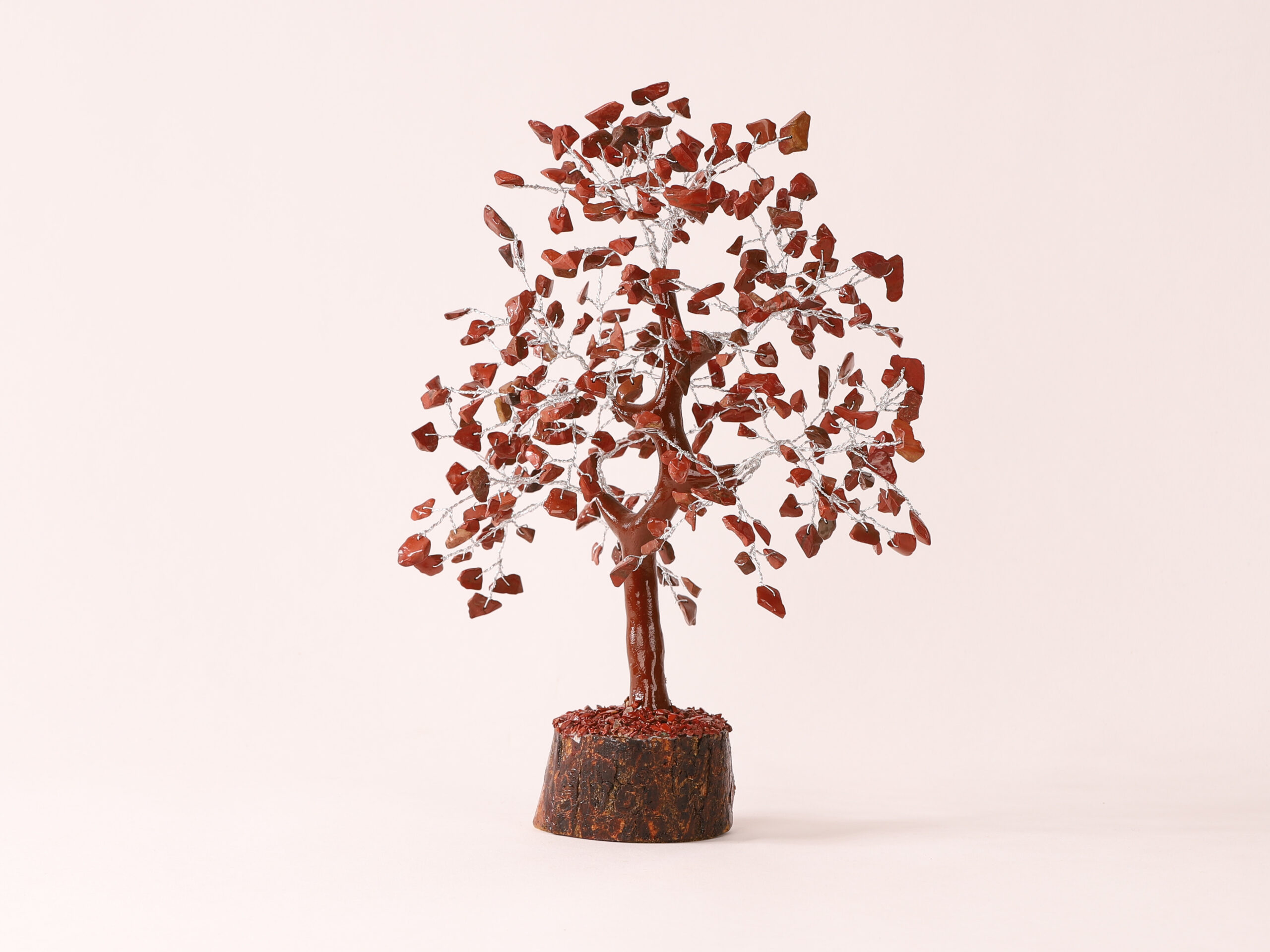 Arbre du Bonheur Jaspe Rouge 25cm
