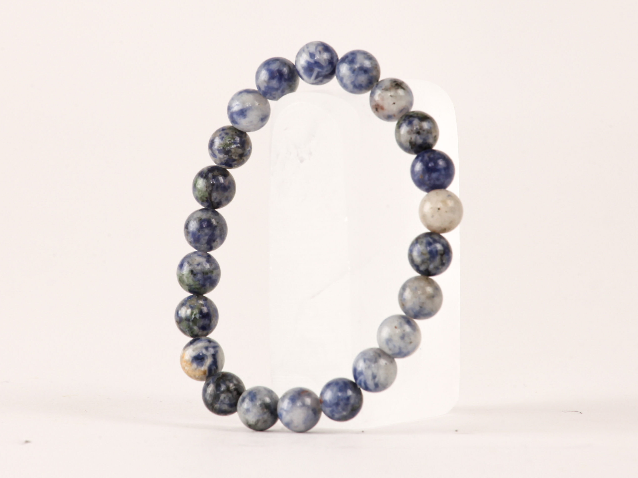 Bracelet Sodalite 'A' perles 8mm 17 Bracelet Sodalite 'A' perles 8mm