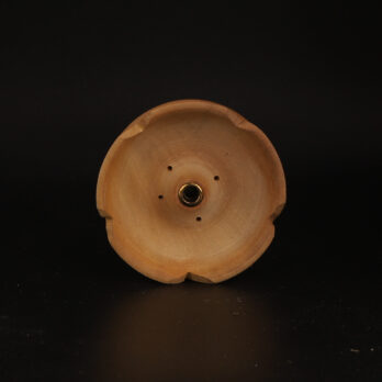 Porte-encens en bois Fleur de Lotus