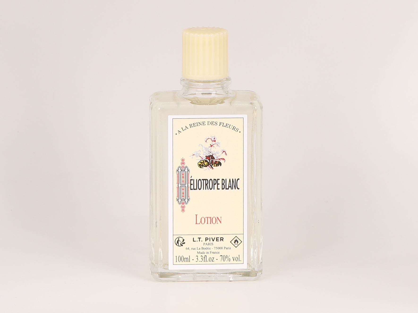 Lotion Héliotrope Blanc par L.T Piver (100ml)