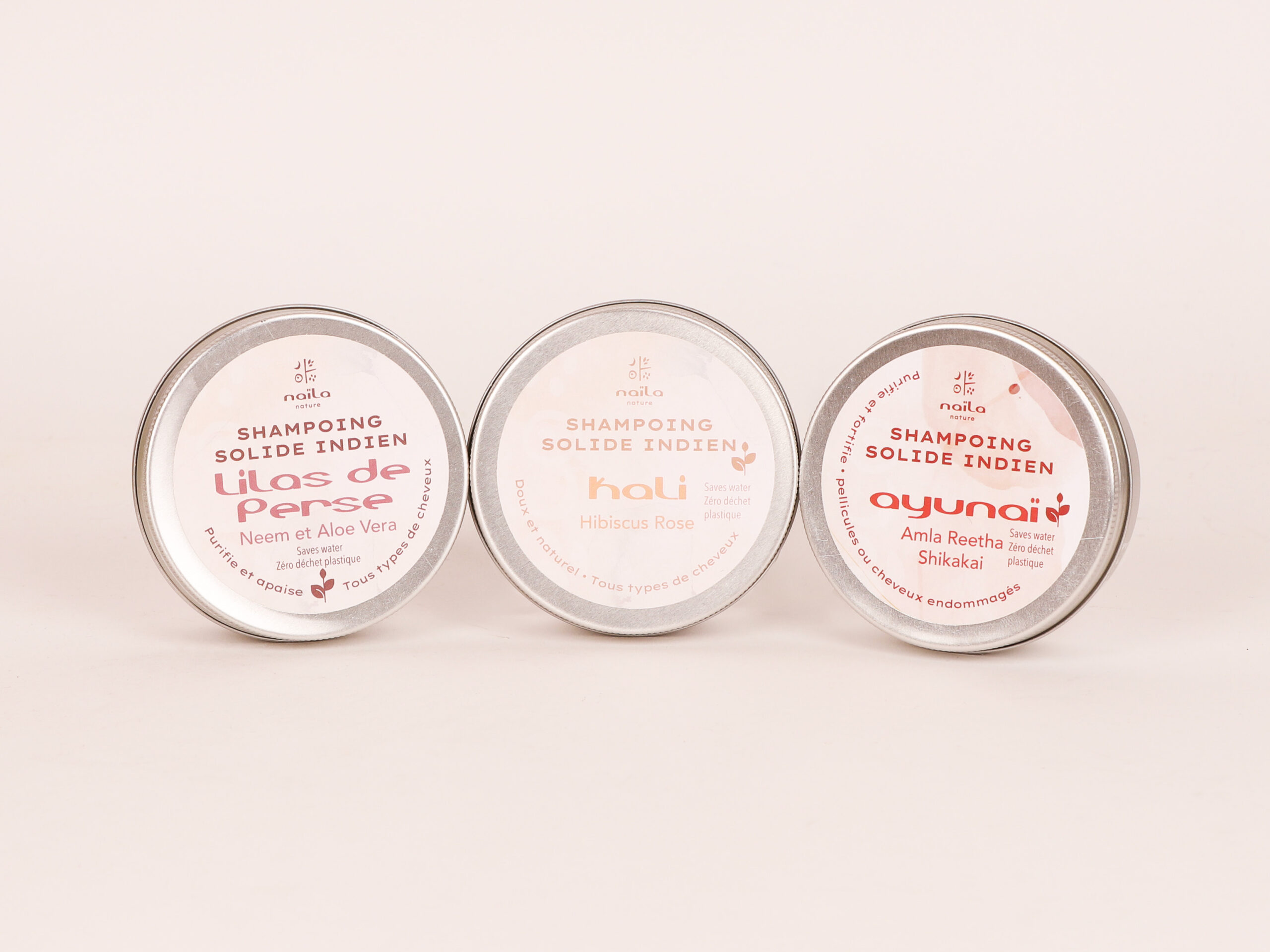 Lot de 3 shampoings solides Ayurvédiques 17 Lot de 3 shampoings solides Ayurvédiques