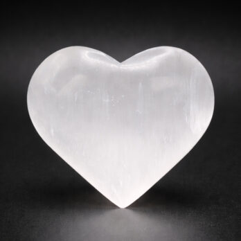 Coeur en sélénite