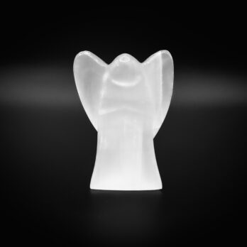 Statue d'ange en sélénite
