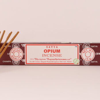 Lot de 5 encens Satya Opium en bâtons