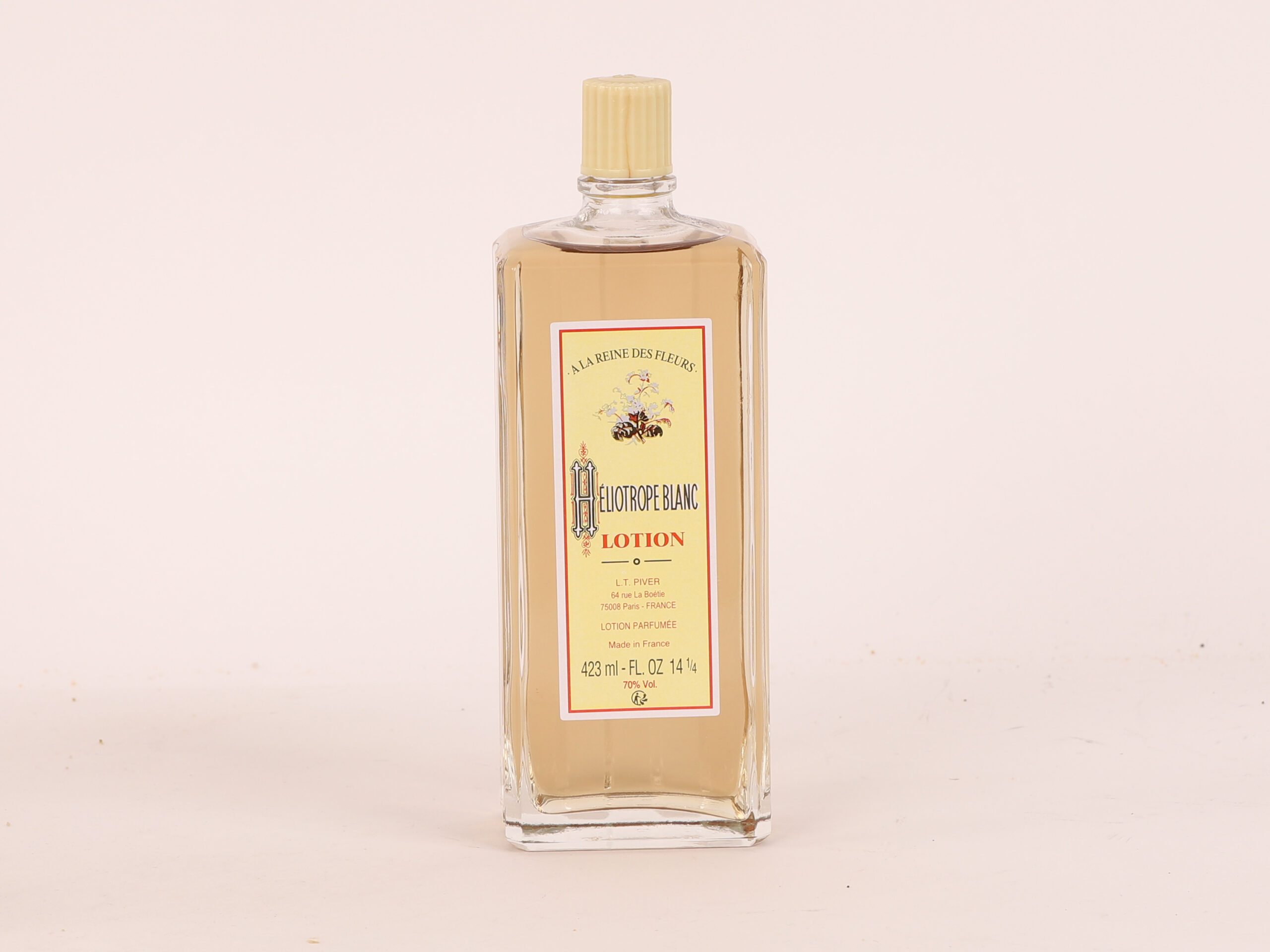 Lotion Héliotrope Blanc par L.T Piver (423ml)