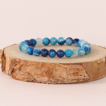 Bracelet Agate Bleue 'A' perles 8mm 6 1rUWN8QERORWyWpn6iV6vYVFLwzteNKzC8KyUlCRz88