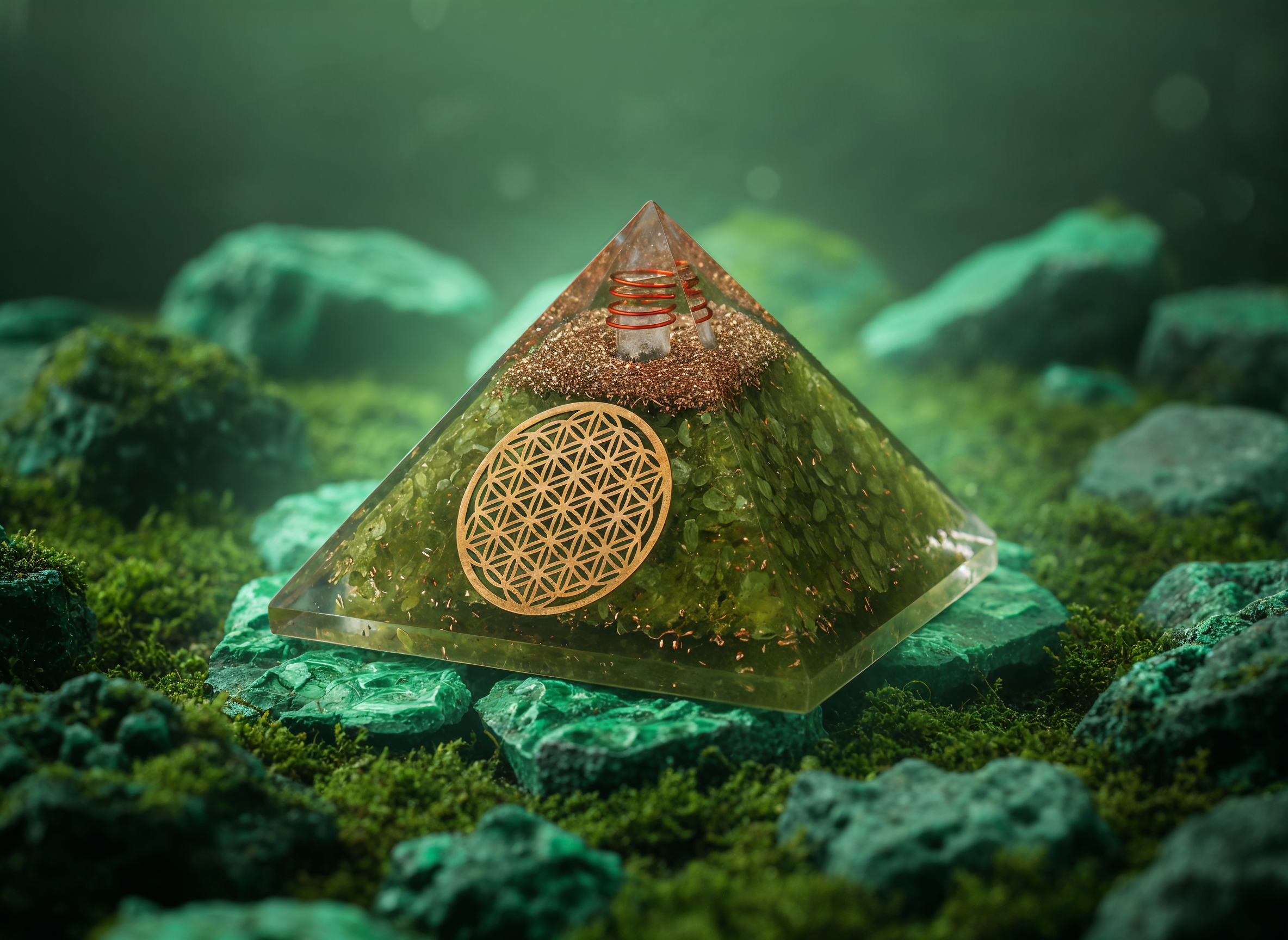 Orgonite pyramide Péridot fleur de vie 2 BbUO7CbdgV5KRYpQNcjW cSryXE9kkB NyMAt2RlONI