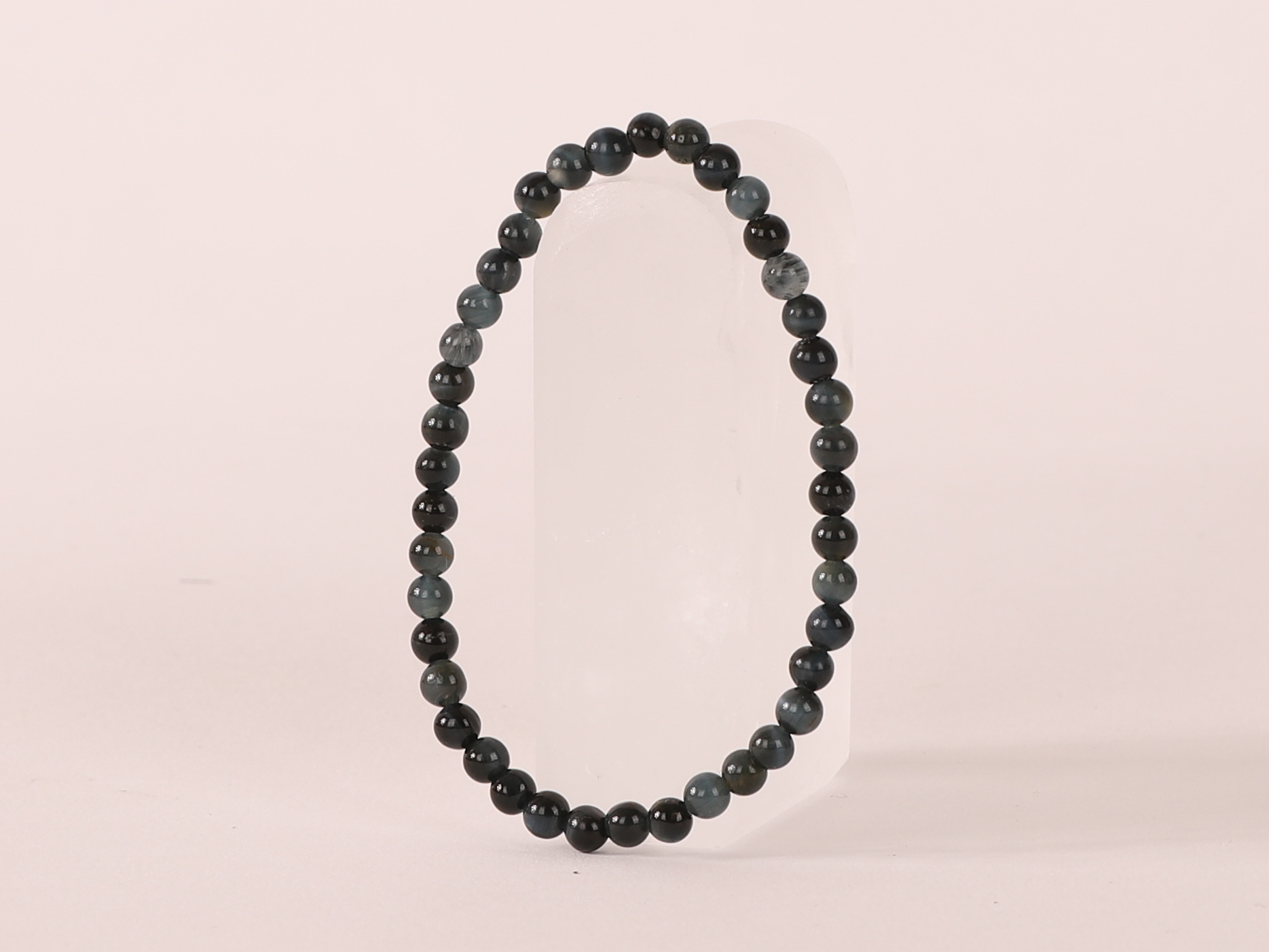 Bracelet Œil de Faucon 'AA' 4mm 21 Bracelet Œil de Faucon 'AA' 4mm