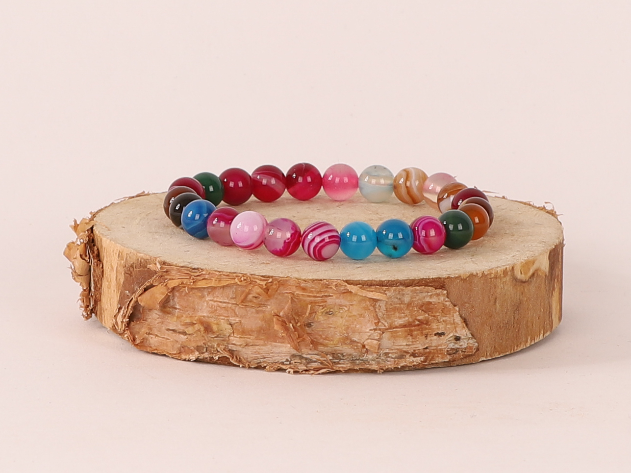 Bracelet Agate Multicolore 'A' perles 8mm 2 jAPb9keBF4m0GaJe3ZbUbZ7ULuNgYEj7EBRyqbvl0Bs