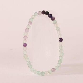 Bracelet Fluorite 'A' perles 4mm
