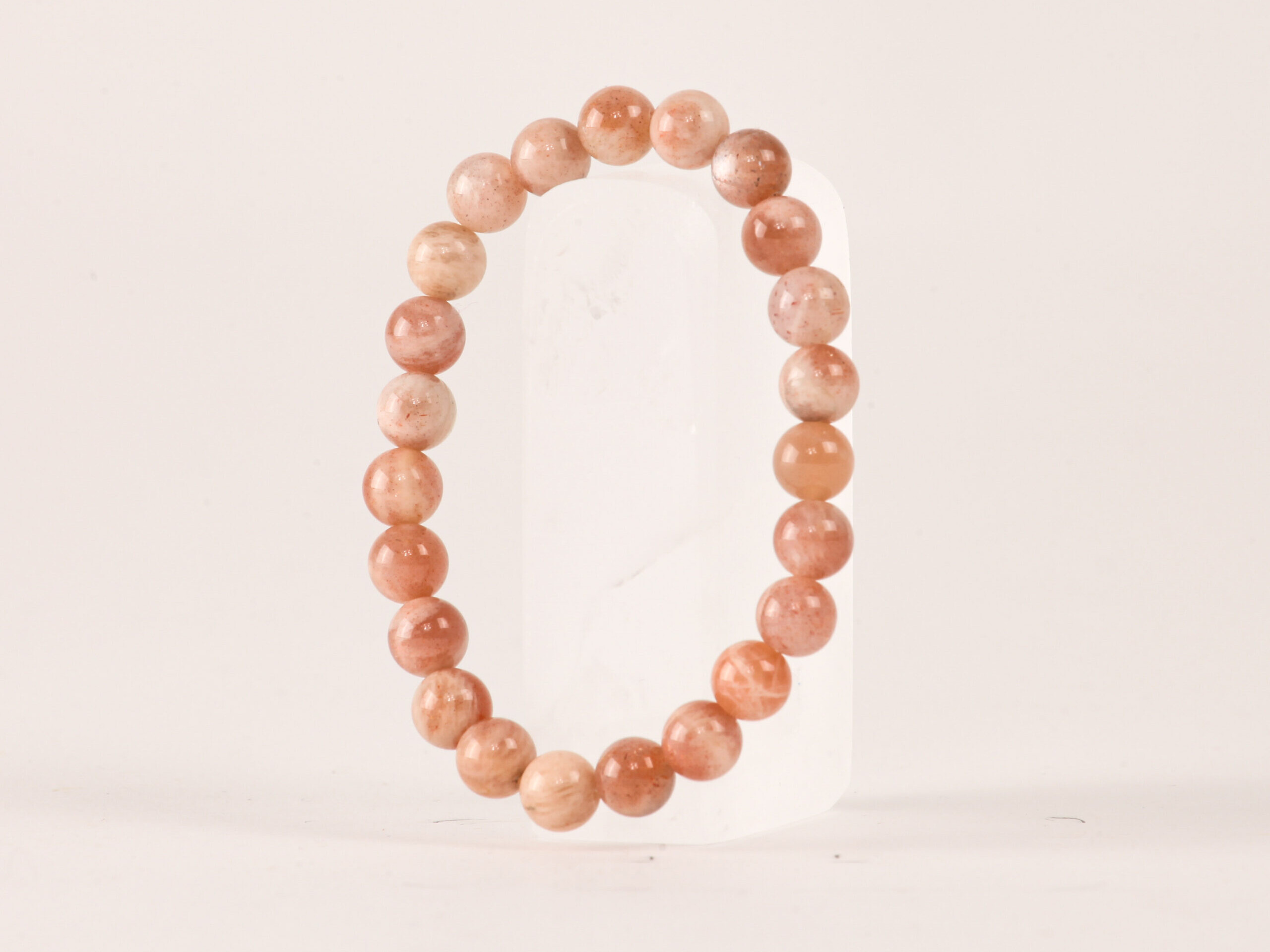 Bracelet Pierre de Soleil 'AA' perles 8mm 7 Bracelet Pierre de Soleil 'AA' perles 8mm