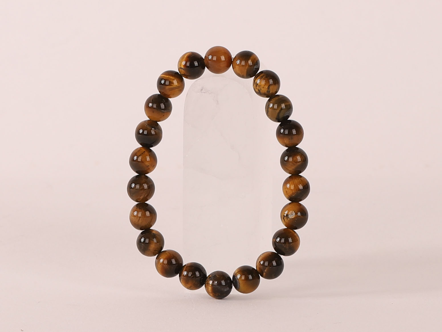 Bracelet Œil du Tigre 'A' perles 8mm 6 Bracelet Œil du Tigre 'A' perles 8mm