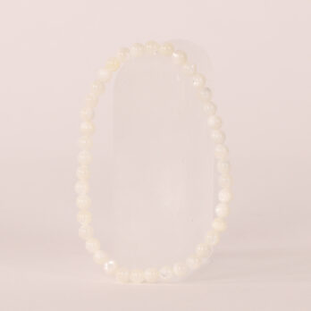 Bracelet Nacre Naturelle 'A' perles 4mm