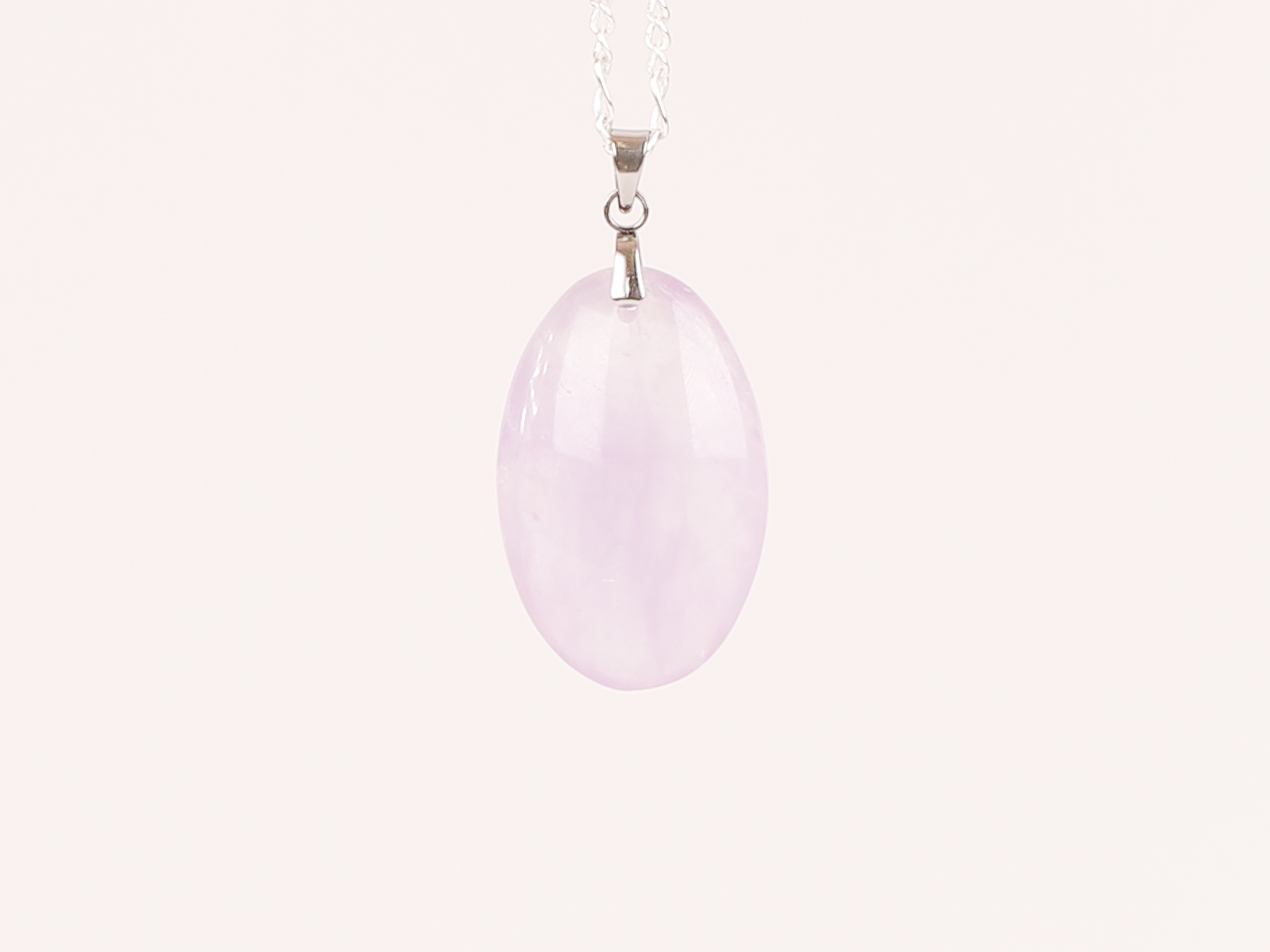 Pendentif ovale Améthyste