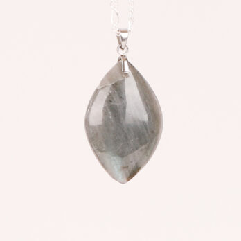 Pendentif marquise Labradorite bleue