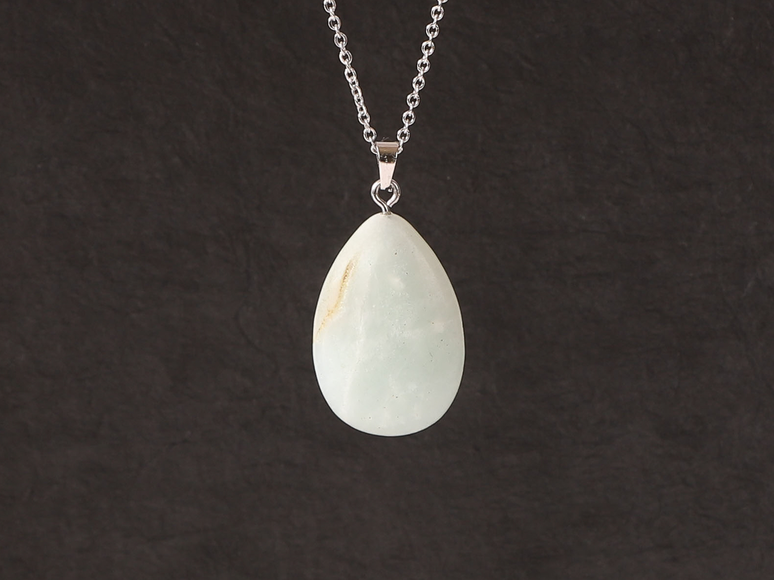 Pendentif larme Amazonite