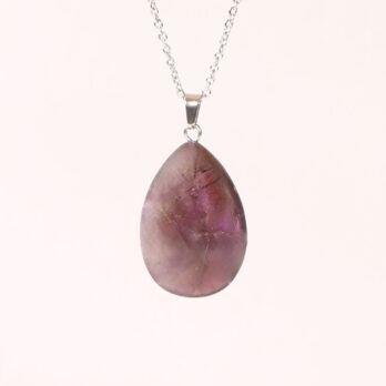 Pendentif larme Améthyste