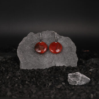 Boucles d'oreilles cercle en Cornaline attache crochet 6 GrSWGBdt6ynvcu7LJ2PrmiZg VR3bYVPF YzytpFI M