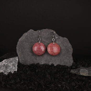 Boucles d'oreilles cercle en Rhodonite attache crochet 6 IiSHvu 0YnEBQpqVyzcpbbwhvON5l6n VShMboD9g4