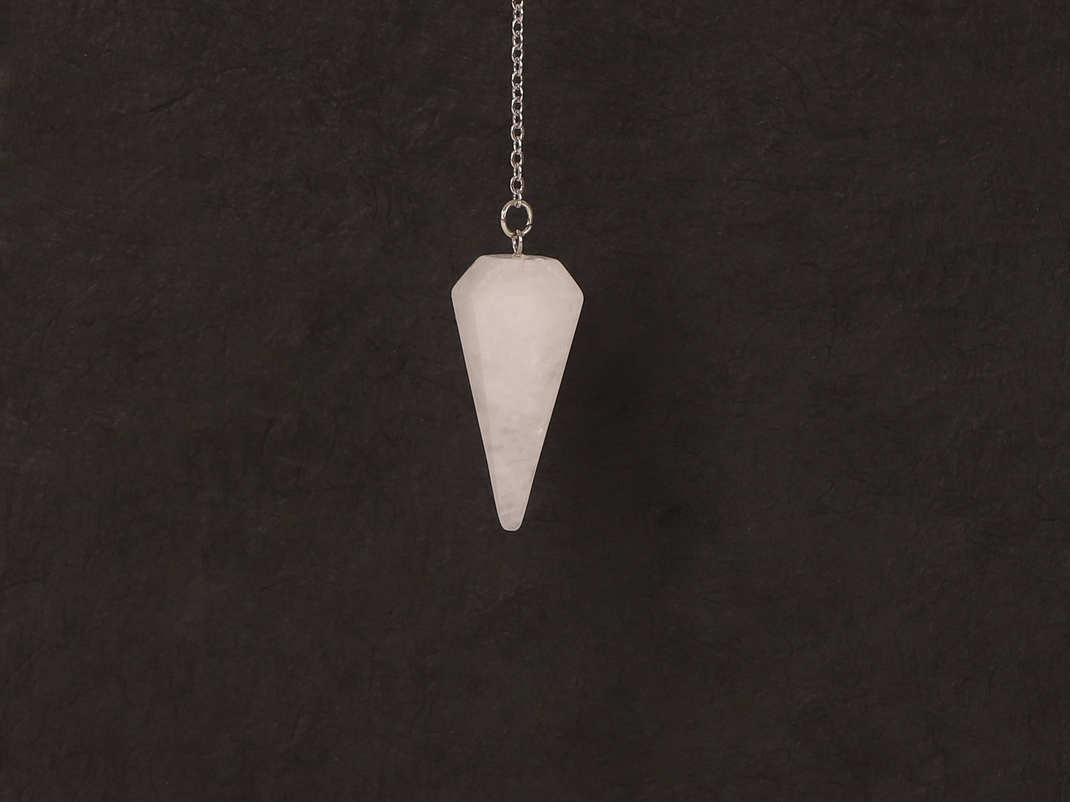 Pendule Cristal de Roche conique