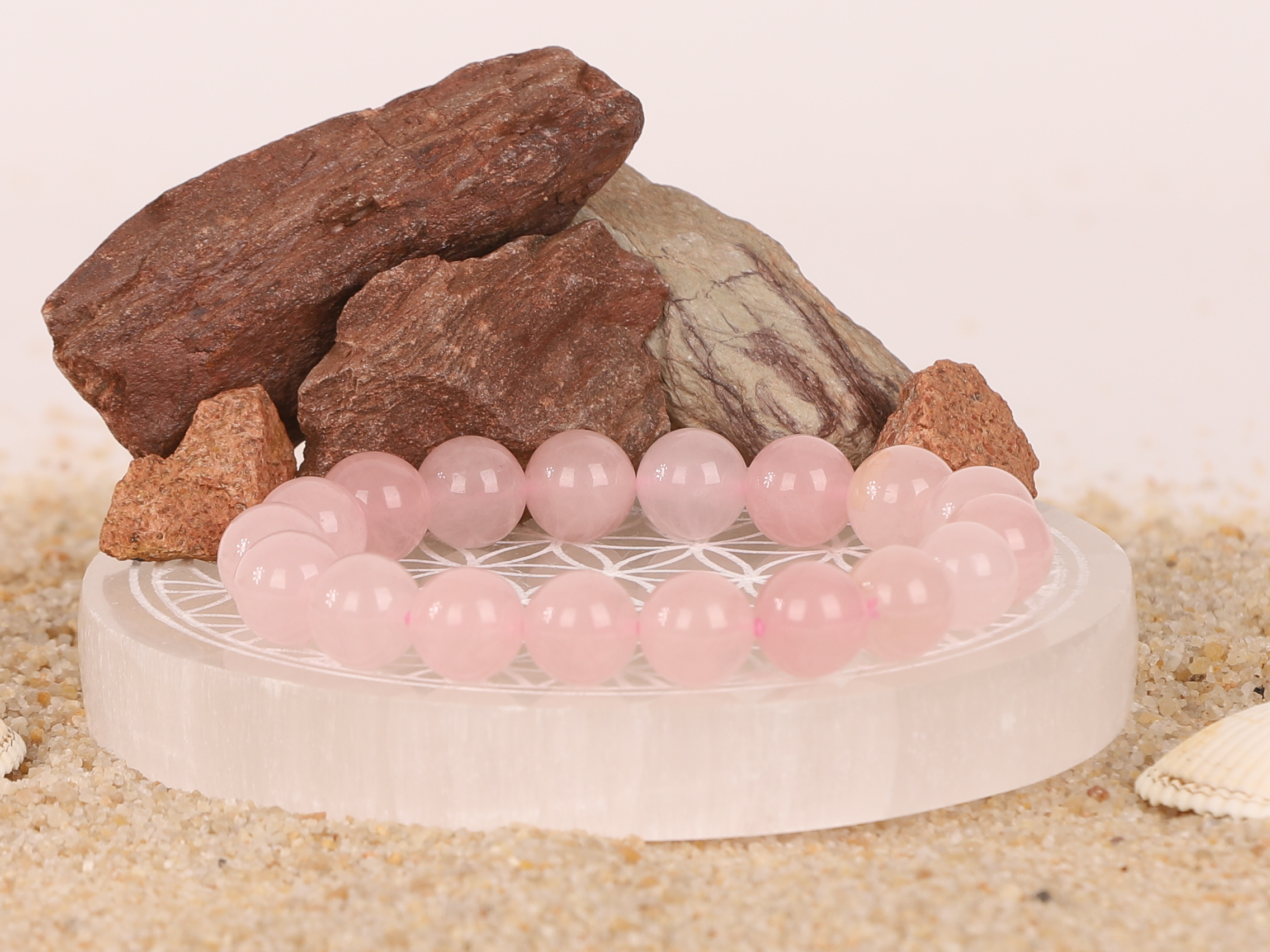 Bracelet Quartz Rose 'A' perles 10mm 3 Qxm0lNH1X4l