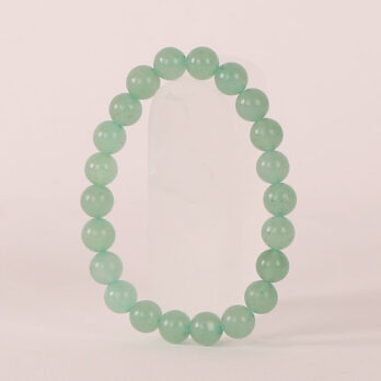 Bracelet Aventurine Verte 'A' perles 8mm