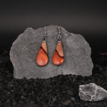 Boucles d'oreilles goutte Jaspe Polychrome attache crochet 6 b M8A1GJbeydrd3irESS4X7LUxEU9C6 rw8glL wD04