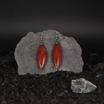 Boucles d'oreilles marquise Jaspe Rouge attache crochet 6 fLCB5TaopZHJirCbDFlYApIkaU0y22zEeN8K2Wikltw
