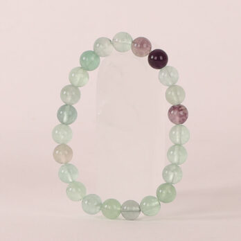 Bracelet Fluorite 'A' perles 8mm