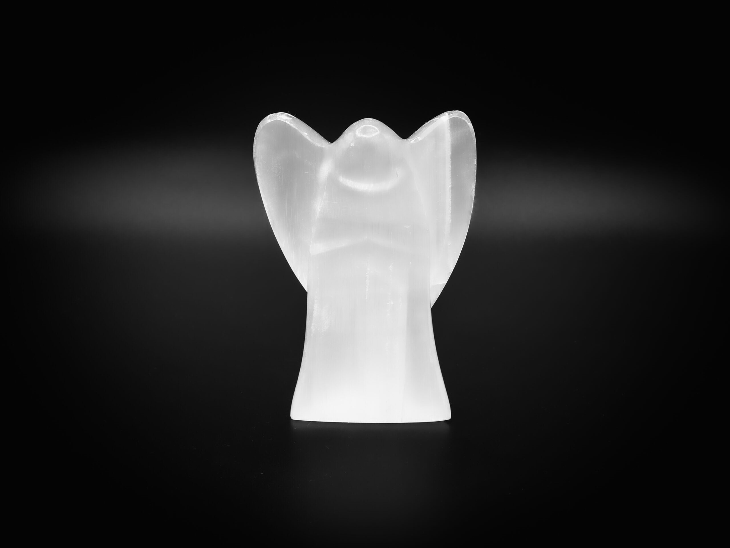 Statue d'ange en sélénite 21 Statue d'ange en sélénite