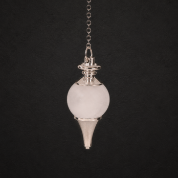 Pendule Cristal de Roche sphérique