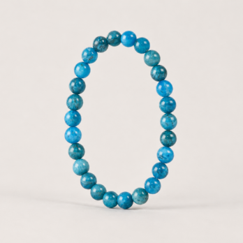 Bracelet Apatite 'AAA' perles 8mm