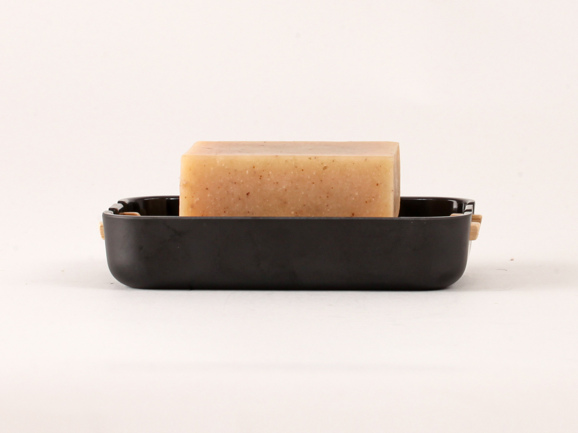 Porte savon en fibre de bambou 1 Porte savon en fibre de bambou