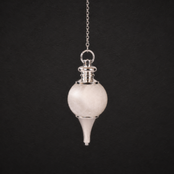 Pendule Pierre de Lune Blanche sphérique