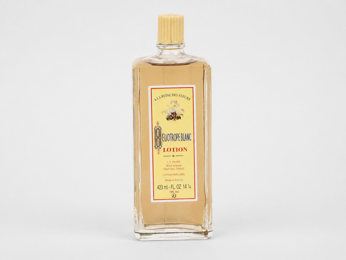 Lotion Héliotrope Blanc par L.T Piver (423ml)
