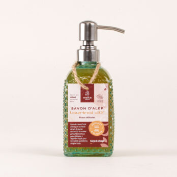 Savon d'Alep liquide 20% "Laurinaï" certifié BIO 9 KdkdmAQ8tsujPfvogOCGXmWohDsg2bO9Frs9PP4ranA