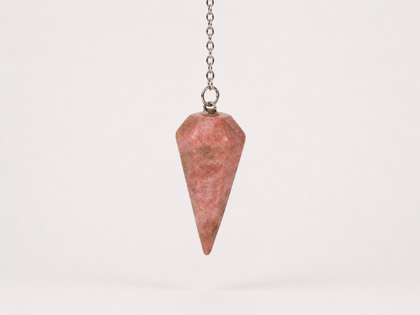 Pendule Rhodonite conique 1 Pendule Rhodonite conique