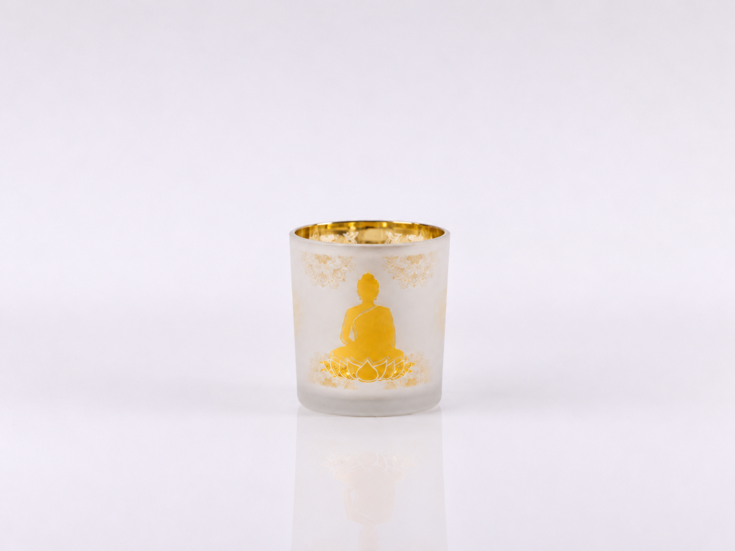 Photophore Méditation Bouddha 8cm