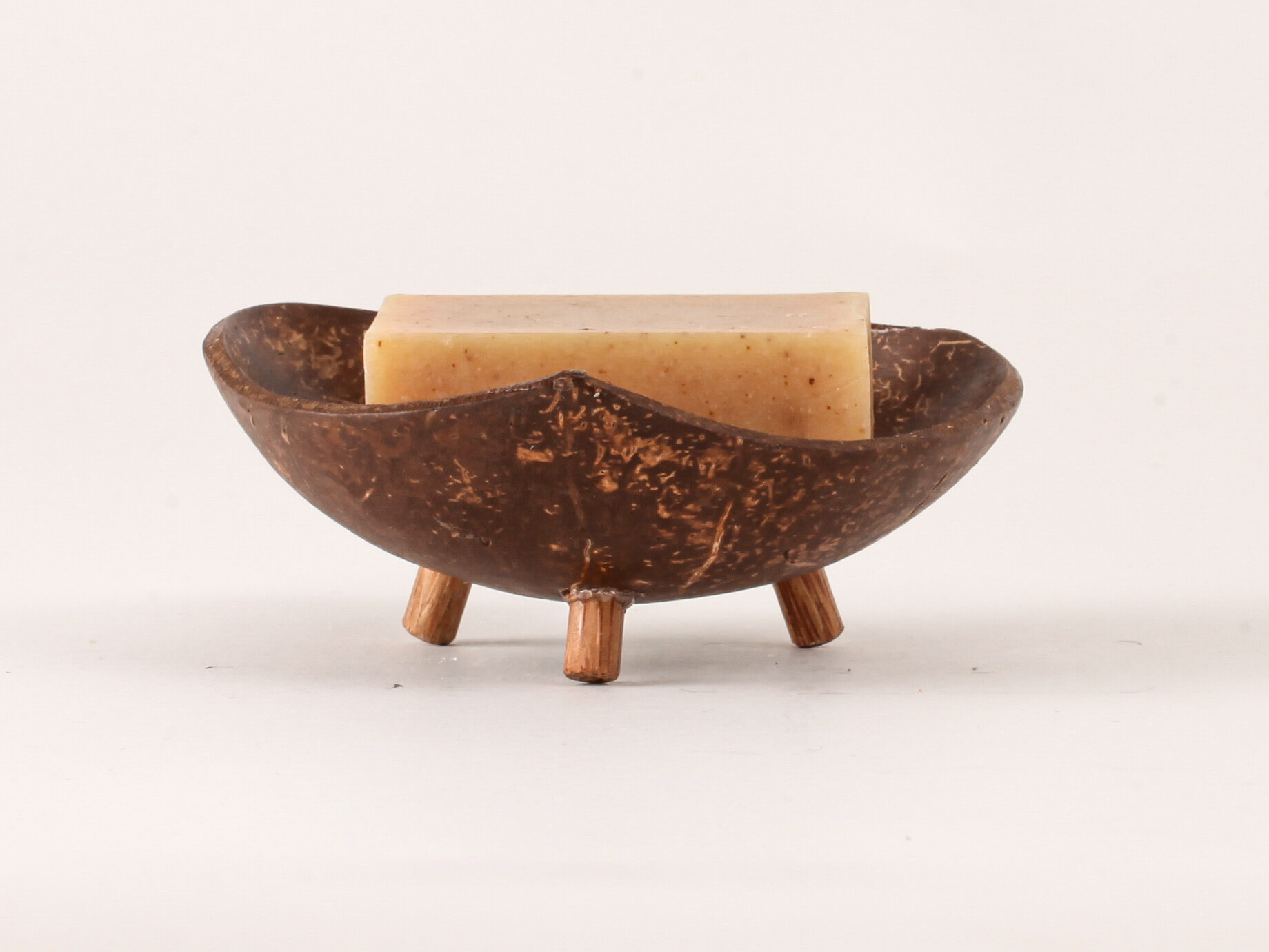 Porte savon en coconut "cœur" 13 Porte savon en coconut
